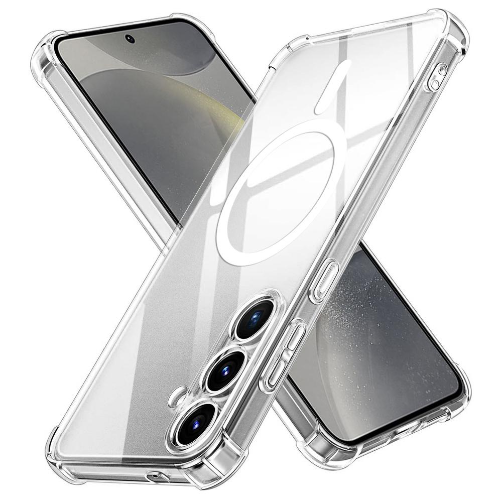 2224651 Coque Techsuit Shockproof Clear Silicone MagSafe pour Samsung Galaxy S24 - Clear – Image 1