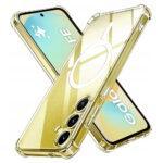 Coque Techsuit Shockproof Clear Silicone MagSafe pour Samsung Galaxy S24 FE - Clear