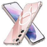 Coque Techsuit Shockproof Clear Silicone MagSafe pour Samsung Galaxy S21 Plus - Clear