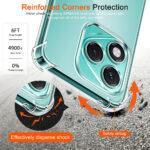 Coque Techsuit Shockproof Clear Silicone pour Samsung Galaxy M56 - Clear – Image 6