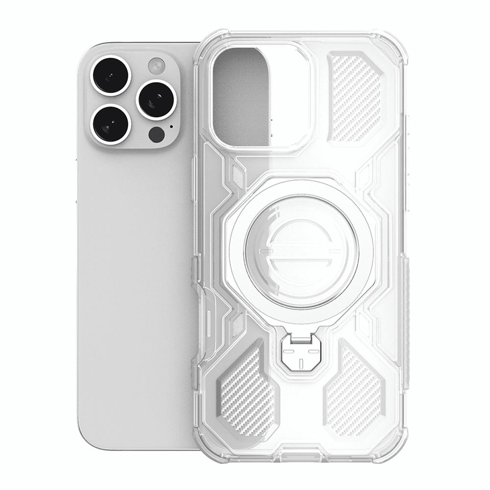 2283427 Coque Techsuit Carbon Shield PRO pour Xiaomi 15T Pro - White Transparent – Image 1