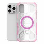 Coque Techsuit Carbon Shield PRO pour Xiaomi 15T - Pink Transparent