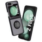 Coque Techsuit Glinth pour Samsung Galaxy Z Flip5 - Black