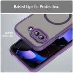 Coque Techsuit HaloFrost II MagSafe pour Google Pixel 9a - Purple – Image 4