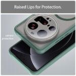 Coque Techsuit HaloFrost II MagSafe pour Xiaomi 15 Ultra - Green – Image 4