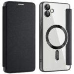 Étui portefeuille Techsuit SmartMag Book Case pour Samsung Galaxy A05 - Black – Image 2