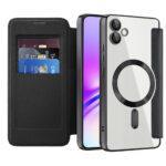 Étui portefeuille Techsuit SmartMag Book Case pour Samsung Galaxy A05 - Black