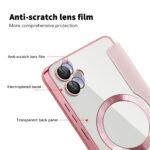 Étui portefeuille Techsuit SmartMag Book Case pour Samsung Galaxy A05 - Pink – Image 3