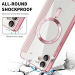 Étui portefeuille Techsuit SmartMag Book Case pour Samsung Galaxy A05 - Pink – Image 4