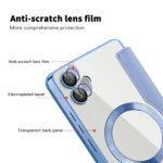 Étui portefeuille Techsuit SmartMag Book Case pour Samsung Galaxy A05 - Light Blue – Image 3