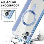 Étui portefeuille Techsuit SmartMag Book Case pour Samsung Galaxy A05 - Light Blue – Image 4