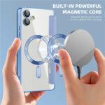 Étui portefeuille Techsuit SmartMag Book Case pour Samsung Galaxy A05 - Light Blue – Image 6