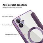 Étui portefeuille Techsuit SmartMag Book Case pour Samsung Galaxy A05 - Purple – Image 3
