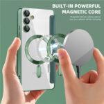 Étui portefeuille Techsuit SmartMag Book Case pour Samsung Galaxy A05s - Green – Image 6