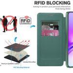 Étui portefeuille Techsuit SmartMag Book Case pour Samsung Galaxy A05s - Green – Image 5