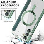 Étui portefeuille Techsuit SmartMag Book Case pour Samsung Galaxy A05s - Green – Image 4