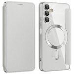 Étui portefeuille Techsuit SmartMag Book Case pour Samsung Galaxy A05s - Gray – Image 2