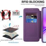 Étui portefeuille Techsuit SmartMag Book Case pour Samsung Galaxy A05s - Purple – Image 5