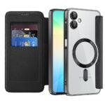 Étui portefeuille Techsuit SmartMag Book Case pour Samsung Galaxy A06 - Black