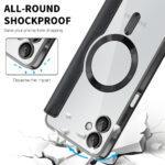 Étui portefeuille Techsuit SmartMag Book Case pour Samsung Galaxy A06 - Black – Image 4