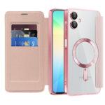 Étui portefeuille Techsuit SmartMag Book Case pour Samsung Galaxy A06 - Pink
