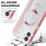 Étui portefeuille Techsuit SmartMag Book Case pour Samsung Galaxy A06 - Pink – Image 4