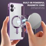 Étui portefeuille Techsuit SmartMag Book Case pour Samsung Galaxy A06 - Purple – Image 6