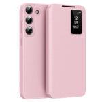Étui portefeuille Techsuit SmartView Series pour Samsung Galaxy S22 Plus - Pink