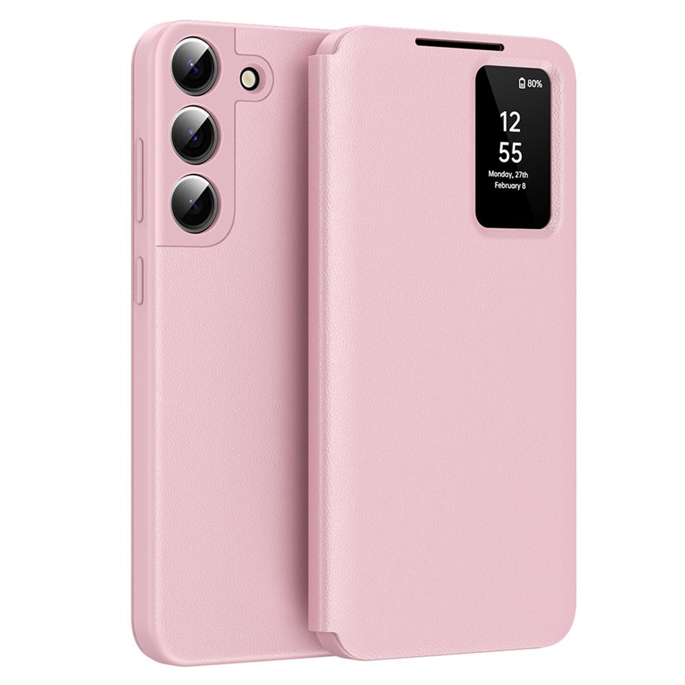 2329579 Étui portefeuille Techsuit SmartView Series pour Samsung Galaxy S22 Plus - Pink – Image 1