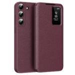 Étui portefeuille Techsuit SmartView Series pour Samsung Galaxy S22 Plus - Red