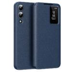Étui portefeuille Techsuit SmartView Series pour Samsung Galaxy S25 Edge - Blue