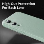 Étui portefeuille Techsuit SmartView Series pour Samsung Galaxy S25 Edge - Green – Image 3