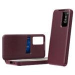 Étui portefeuille Techsuit SmartView Series pour Samsung Galaxy S25 Ultra - Red – Image 2