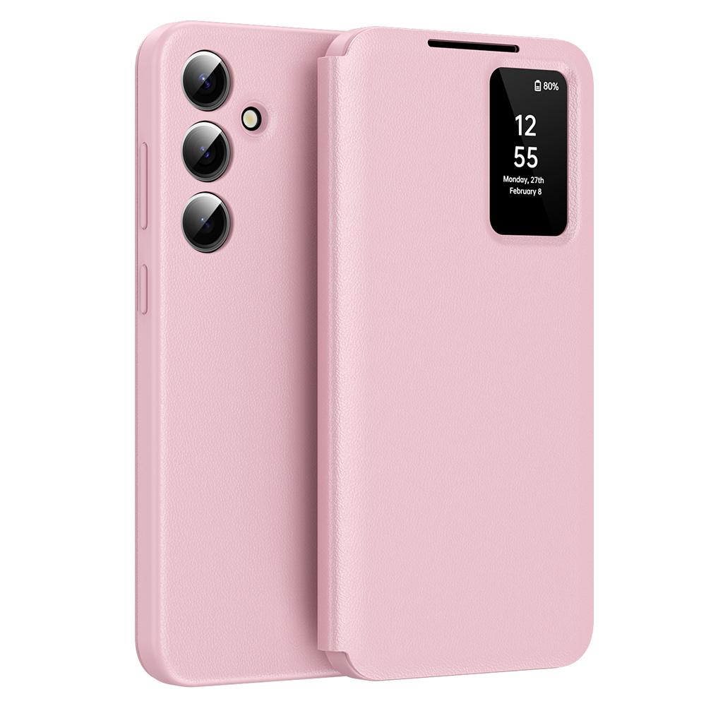 2331217 Étui portefeuille Techsuit SmartView Series pour Samsung Galaxy S25 Plus - Pink – Image 1