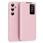 Étui portefeuille Techsuit SmartView Series pour Samsung Galaxy S25 - Pink