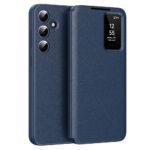 Étui portefeuille Techsuit SmartView Series pour Samsung Galaxy A55 - Blue