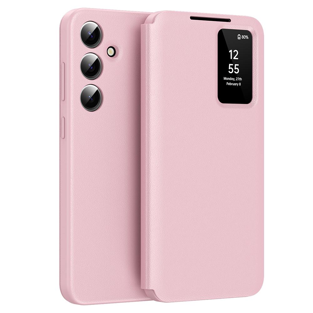 2332711 Étui portefeuille Techsuit SmartView Series pour Samsung Galaxy A55 - Pink – Image 1