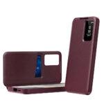 Étui portefeuille Techsuit SmartView Series pour Samsung Galaxy S24 - Red – Image 2