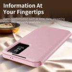Étui portefeuille Techsuit SmartView Series pour Samsung Galaxy S24 Plus - Pink – Image 5