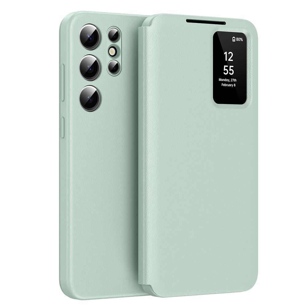 2334667 Étui portefeuille Techsuit SmartView Series pour Samsung Galaxy S24 Ultra - Green – Image 1