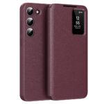 Étui portefeuille Techsuit SmartView Series pour Samsung Galaxy S23 - Red