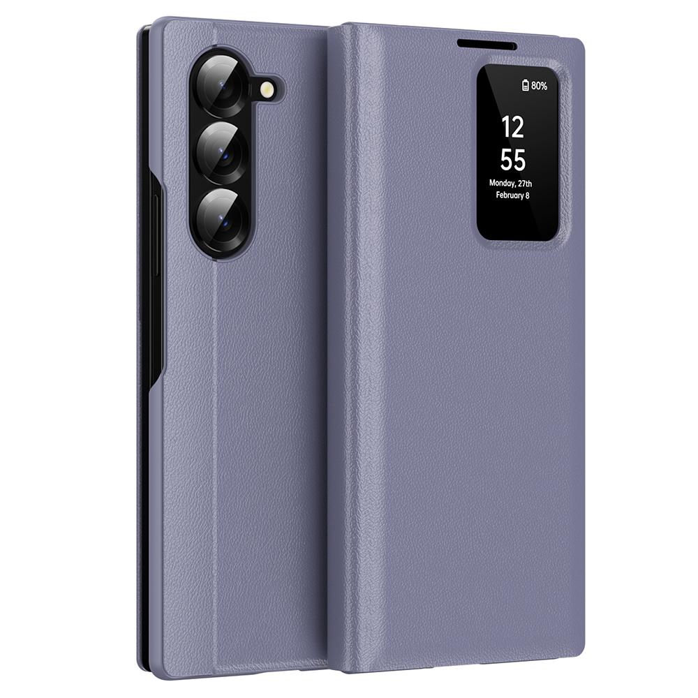 2338567 Étui portefeuille Techsuit SmartView Series pour Samsung Galaxy Z Fold5 - Purple – Image 1