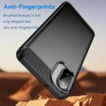 Coque Techsuit Carbon Silicone pour Samsung Galaxy A07 4G - Black – Image 3