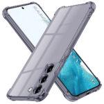 Coque Techsuit Shockproof Clear Silicone pour Samsung Galaxy S22 - Smoke Black
