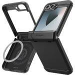 Coque Spigen Tough Armor Pro MagSafe pour Samsung Galaxy Z Flip6 / Flip7 FE - Black
