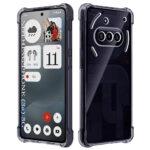 Coque Techsuit Shockproof Clear Silicone pour Nothing Phone (3a) - Smoke Black