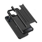 Coque Techsuit Hybrid Armor pour Samsung Galaxy A56 - Black – Image 4