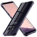 Coque Techsuit Shockproof Clear Silicone pour Samsung Galaxy S8 Plus - Smoke Black