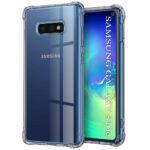 Coque Techsuit Shockproof Clear Silicone pour Samsung Galaxy S10e - Smoke Black