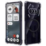 Coque Techsuit Shockproof Clear Silicone MagSafe pour Nothing Phone (3a) - Smoke Black